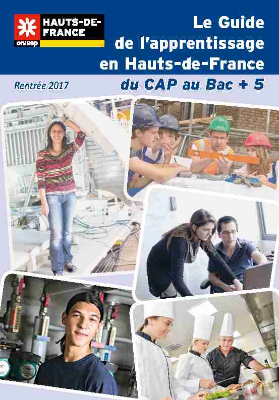 [PDF] Le Guide de lapprentissage en Hauts-de-France - C2RP