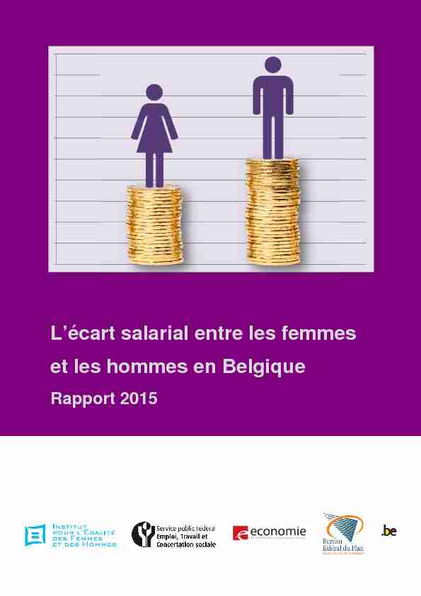 [PDF] Lécart salarial entre les femmes et les hommes en  - Belgiumbe