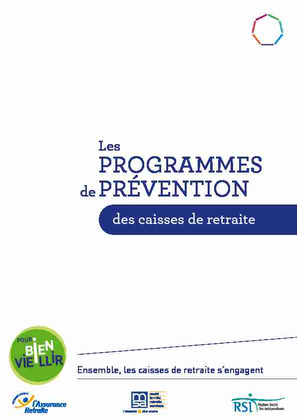 programmes de prévention