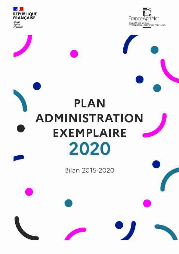 PLAN ADMINISTRATION EXEMPLAIRE
