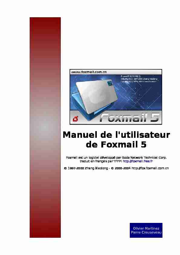 Manuel de Foxmail 5