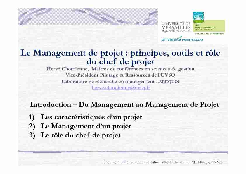 [PDF] Form Management Projet