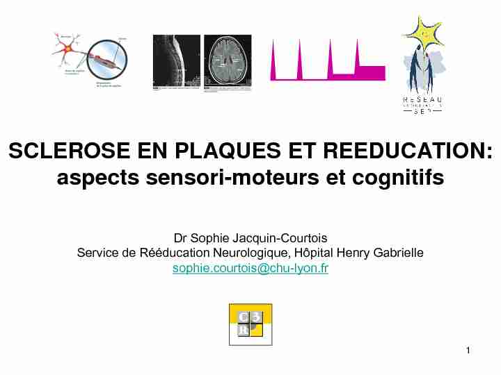 [PDF] Diaporama Conférence Sclérose en plaques - C3R Lyon
