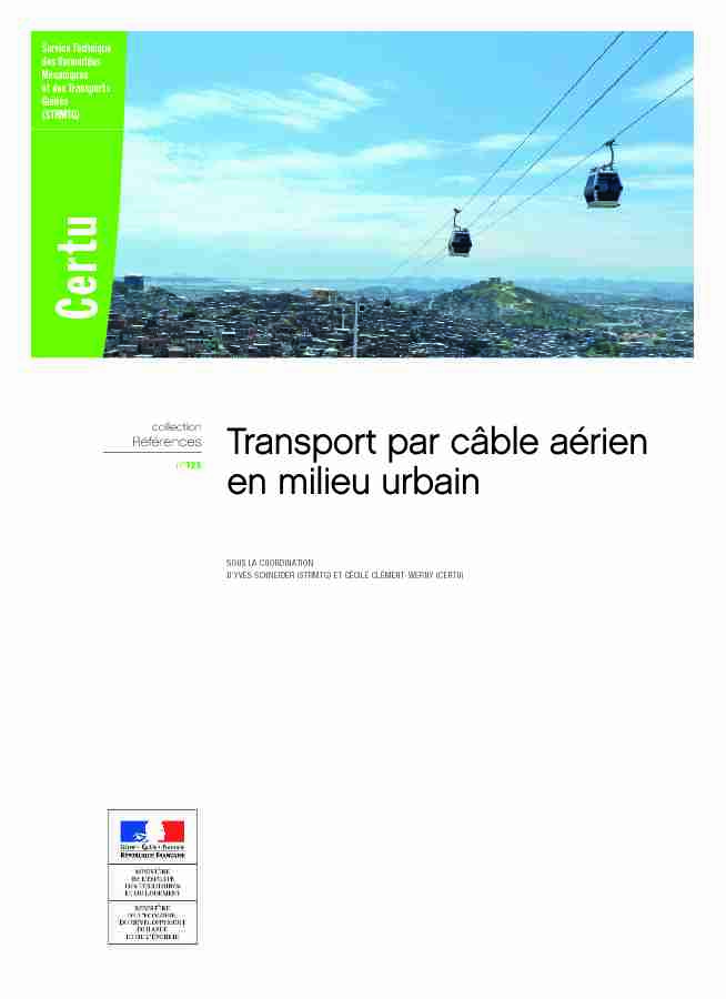 Transport par câble aérien en milieu urbain