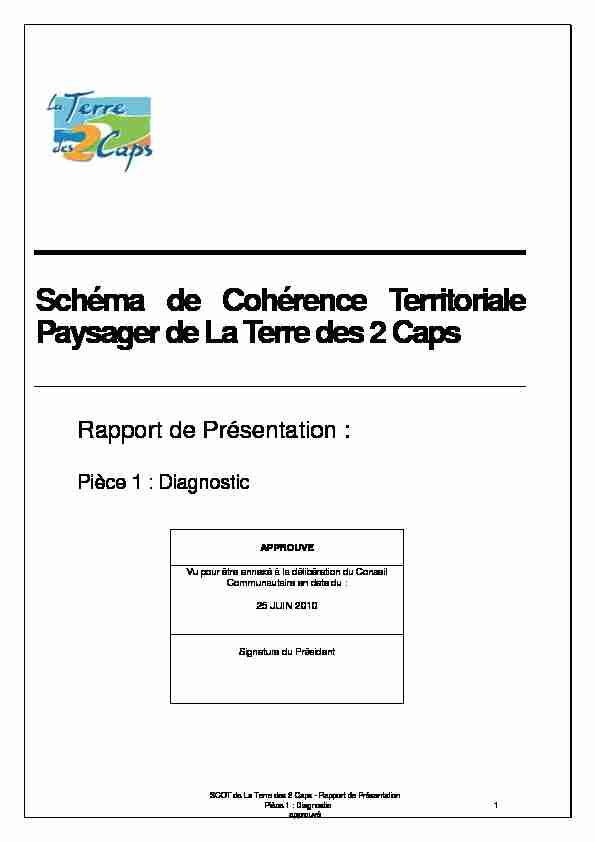 03.3- RAPPORT DE PRESENTATION - DIAGNOSTIC ENJEUX