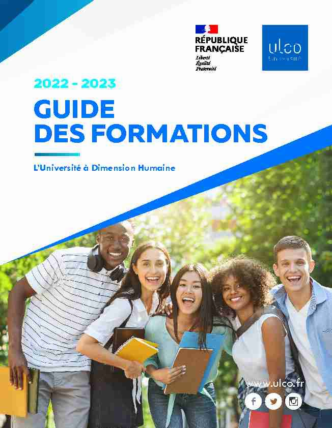 2023 - guide des formations