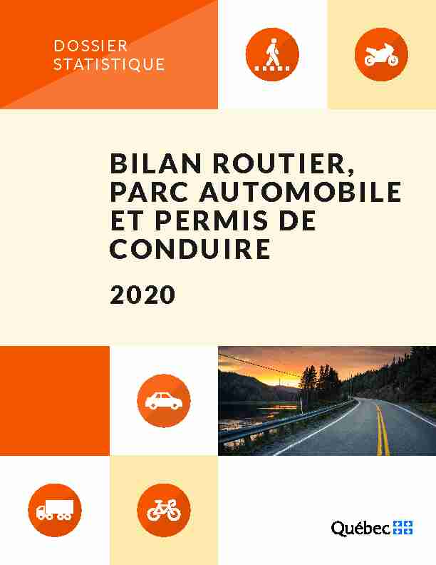Bilan routier parc automobile et permis de conduire 2020 – Dossier