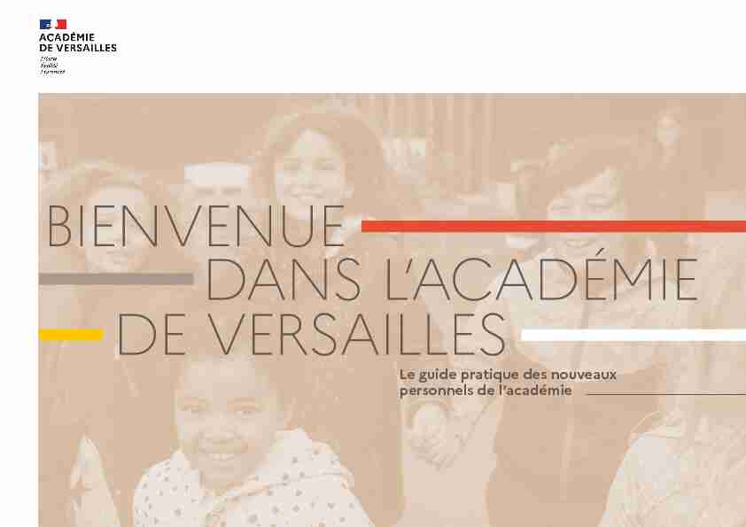 guide daccueil / guide pratique - Académie dAmiens