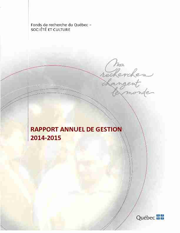 rapport annuel de gestion 2011-2012