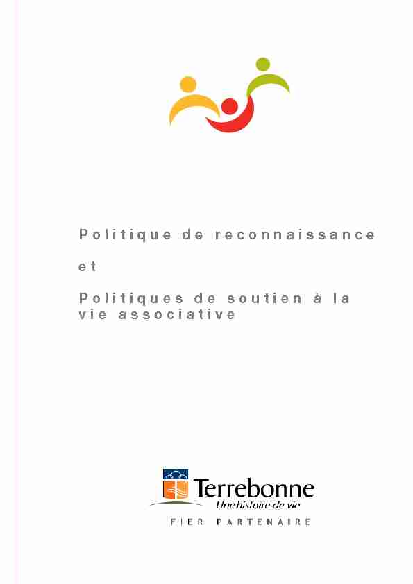 [PDF] Politique de reconnaissance et politiques de soutien à la vie