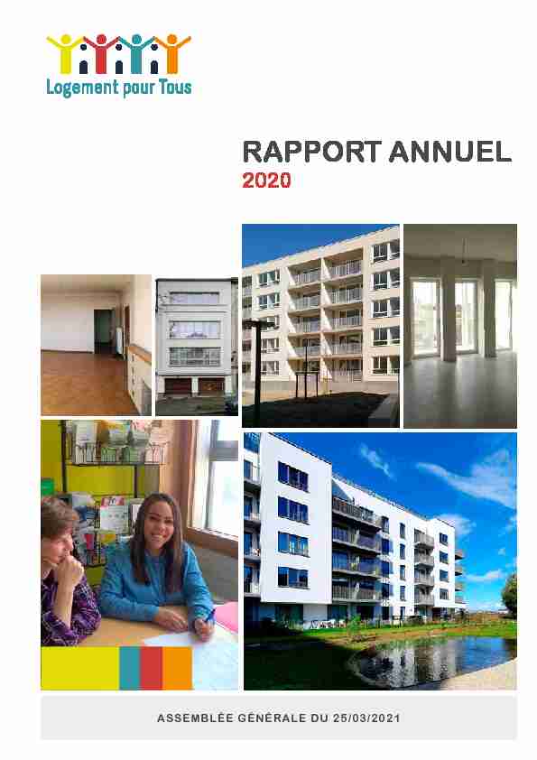 rapport annuel - 2020