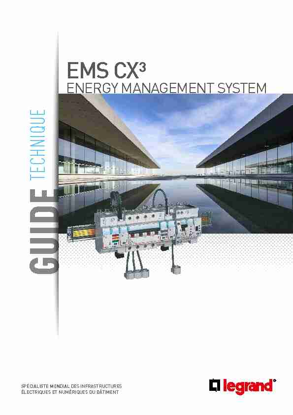 ems cx³ - energy management system
