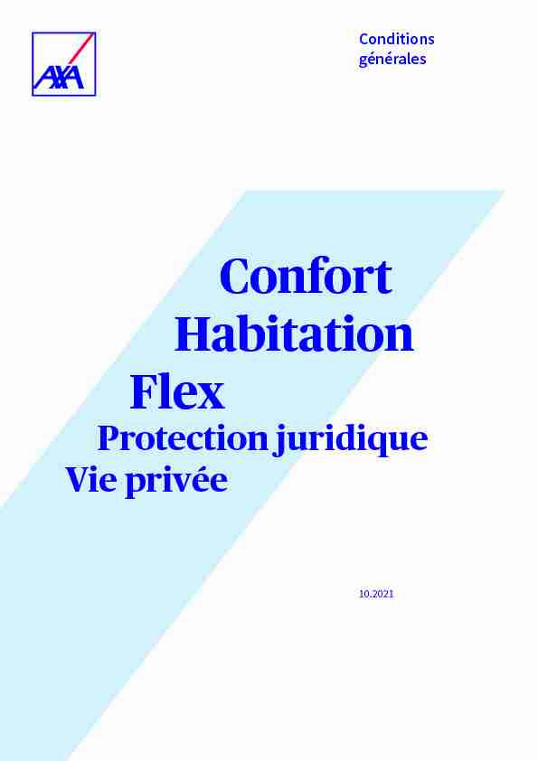 Confort Habitation Flex