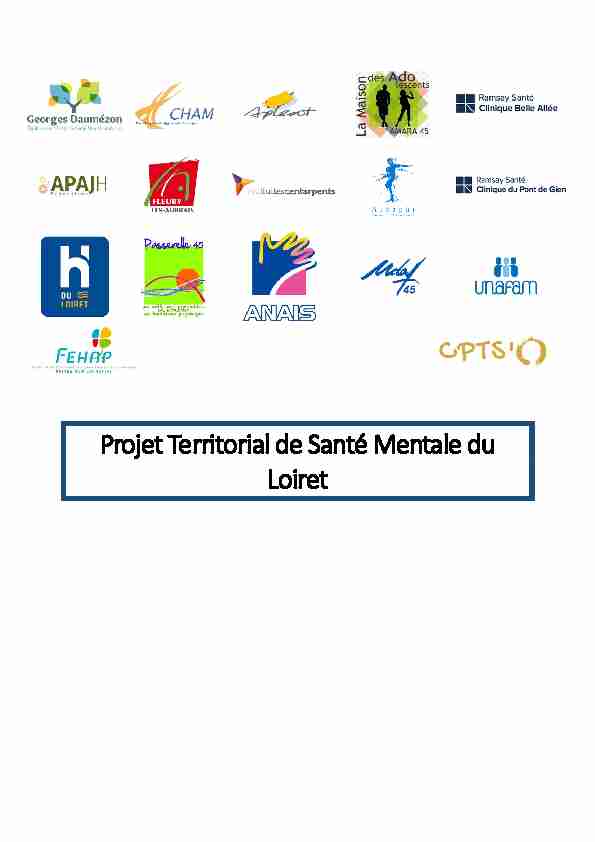Projet Territorial de Santé Mentale du Loiret