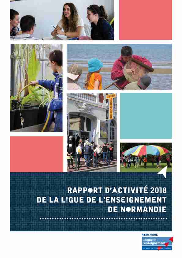 [PDF] RAPPORT-D-ACTIVITES-2018pdf - La Ligue de lenseignement de