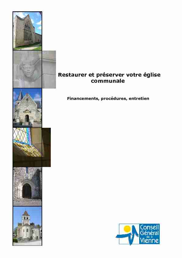 [PDF] Guide des églises-2010 - Patrimoine-Environnement
