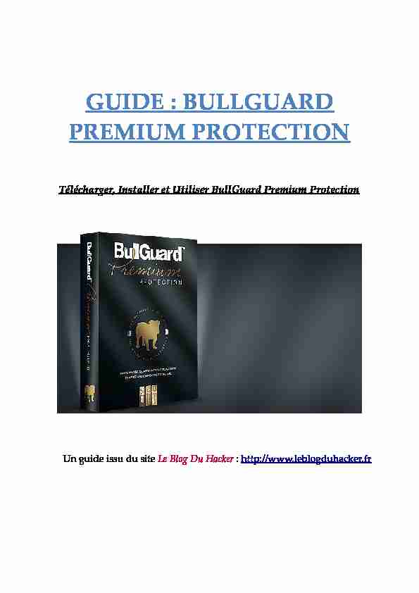 Guide BullGuard Premium Protection