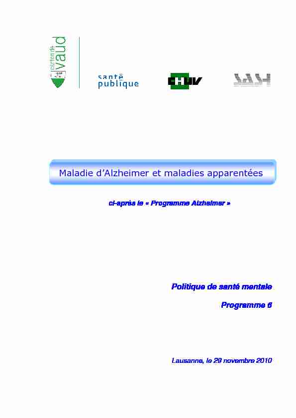 Synthèse _ Programme Alzheimer.29.11.2010