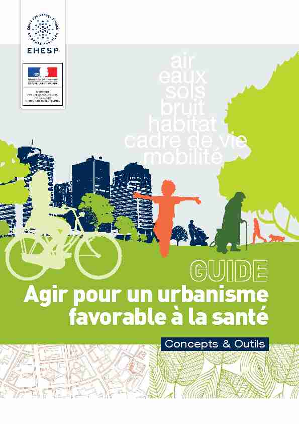 Agir pour un urbanisme favorable à la santé (EHESP)