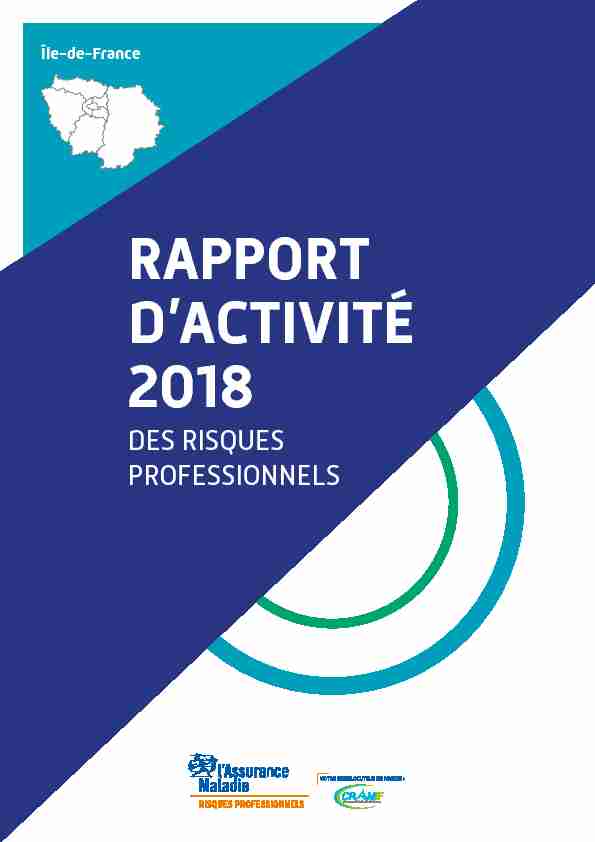 Rapport dactivité DRRP 2018