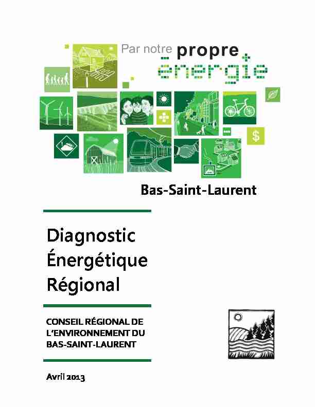 Conseil régional de lenvironnement du Bas-Saint-Laurent