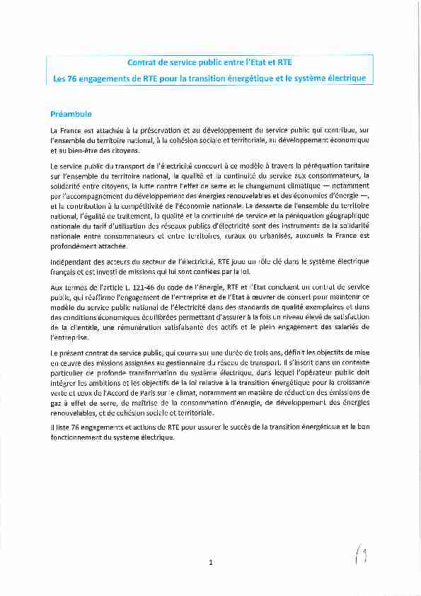 [PDF] Contrat de service public entre lEtat et RTE