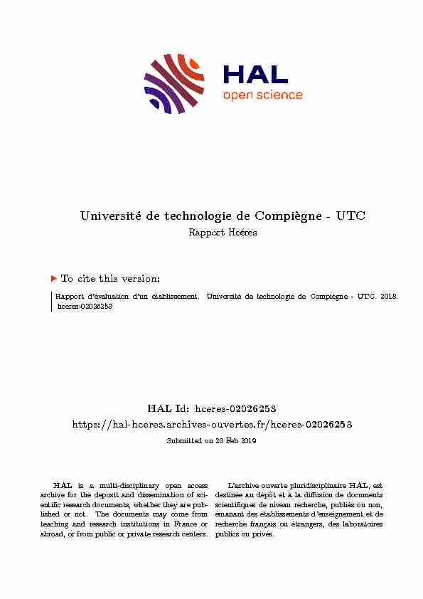 Université de technologie de Compiègne - UTC