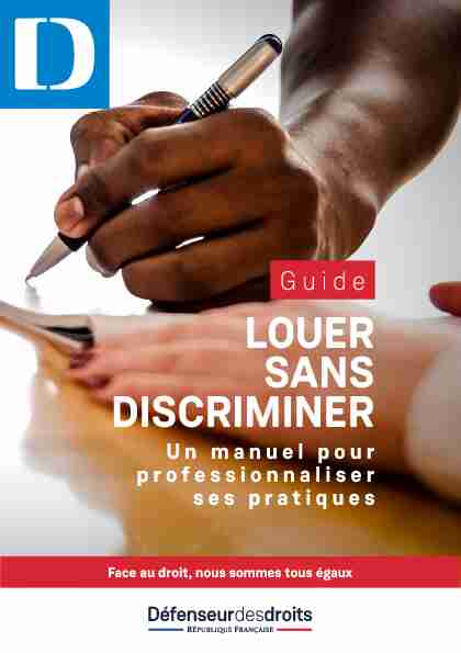 Guide « Louer sans discriminer