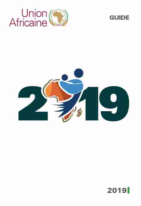 2019 Guide de lUnion africaine