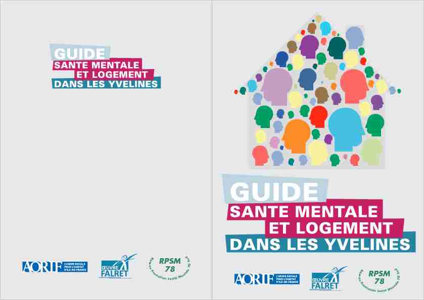Guide Santé Mentale et Logement dans les Yvelines
