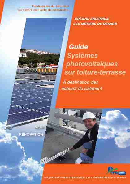 Dossier PV guide Photovoltaïque en toiture terrasse 02_orange.indd
