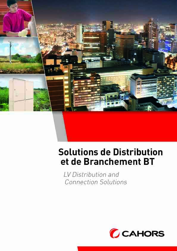 LV Distribution and Connection Solutions