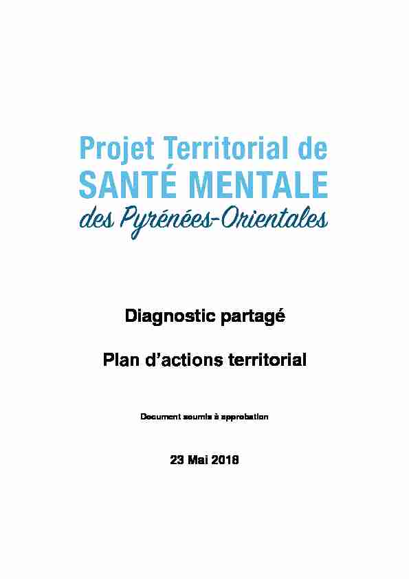 Diagnostic partagé Plan dactions territorial