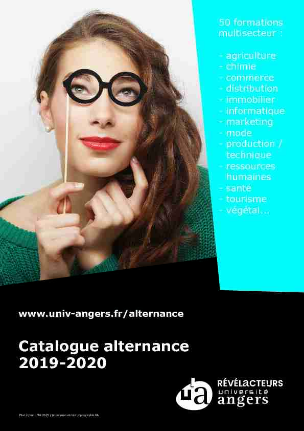 Catalogue alternance 2019-2020