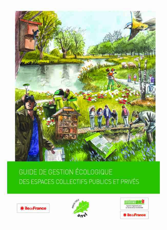 Guide de gestion écologique des espaces collectifs publics et privés