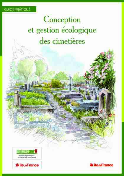 Conception et gestion écologique des cimetières