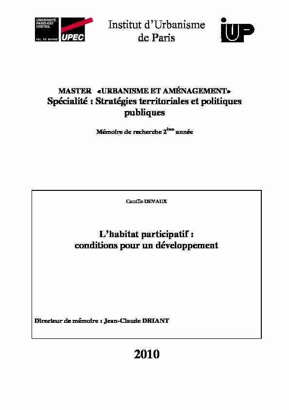 [PDF] Lhabitat participatif - Habiter-Autrement