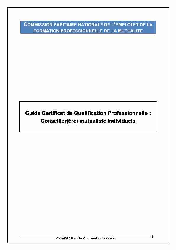 pdf Conseiller Mutualiste Individuels - ANEM
