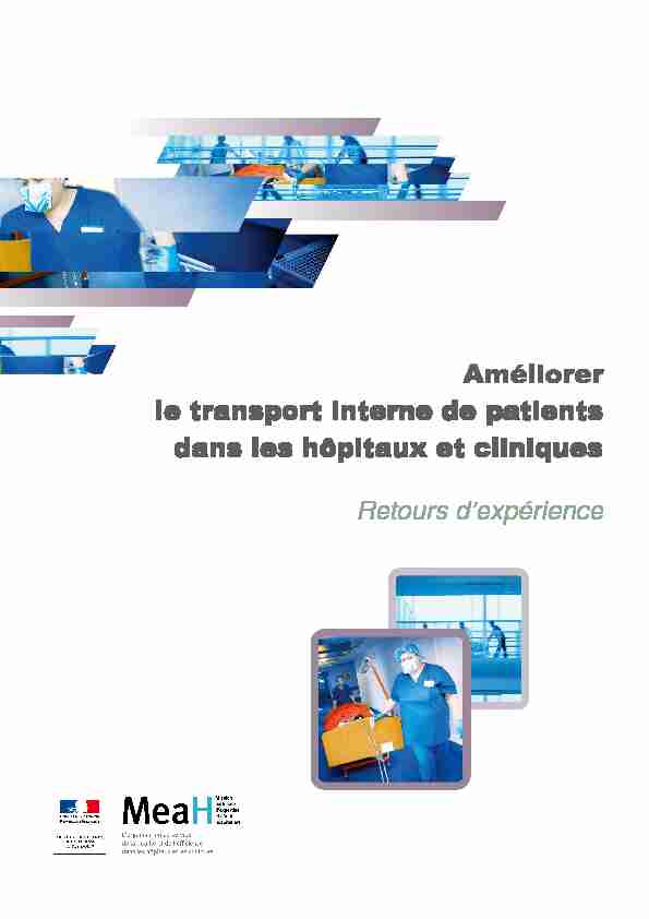 [PDF] Transp Int - Retours dexpérience v10 - Secrétariats médicaux