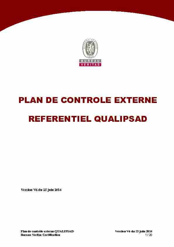 [PDF] PLAN DE CONTROLE EXTERNE REFERENTIEL QUALIPSAD