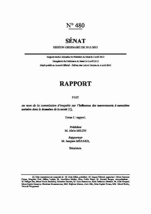 Rapport Commission denquête Sectes2