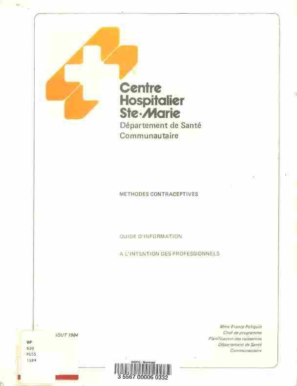 [PDF] Centre Hospitalier Ste-/Marie