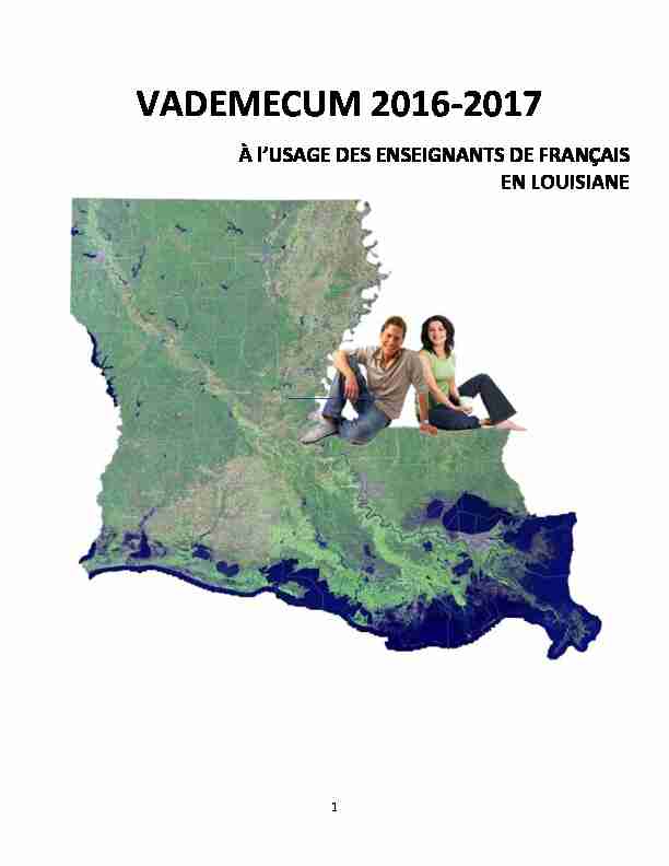 VADEMECUM 2016-2017