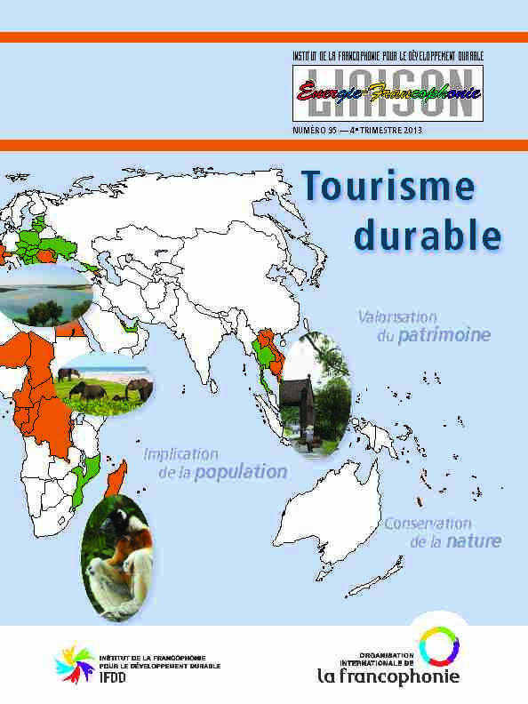 Tourisme durable