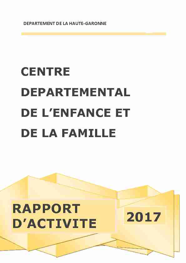 [PDF] DEPARTEMENT DE LA HAUTE-GARONNE - CDEF 31
