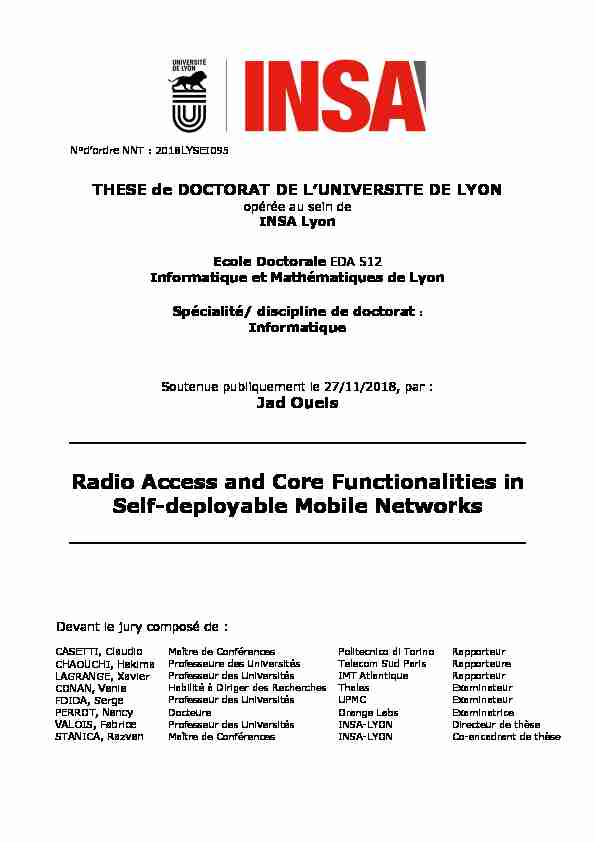 Radio access and core functionalities in self-deployable mobile