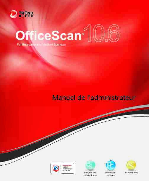 OfficeScan 10.6 Administrators Guide