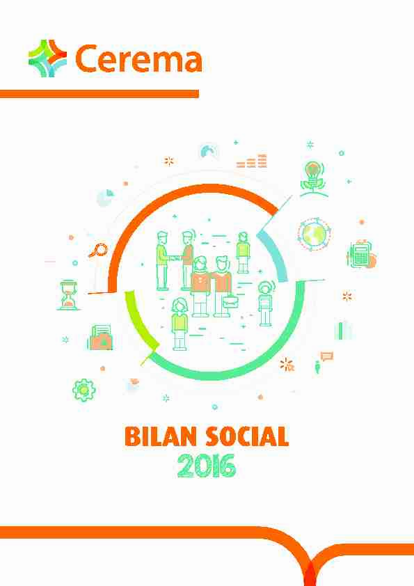 BILAN SOCIAL 2016