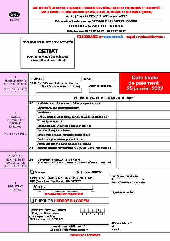 bordereau Cetiat 2e semestre 2021 papier.indd