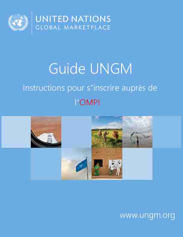 UNGM guide